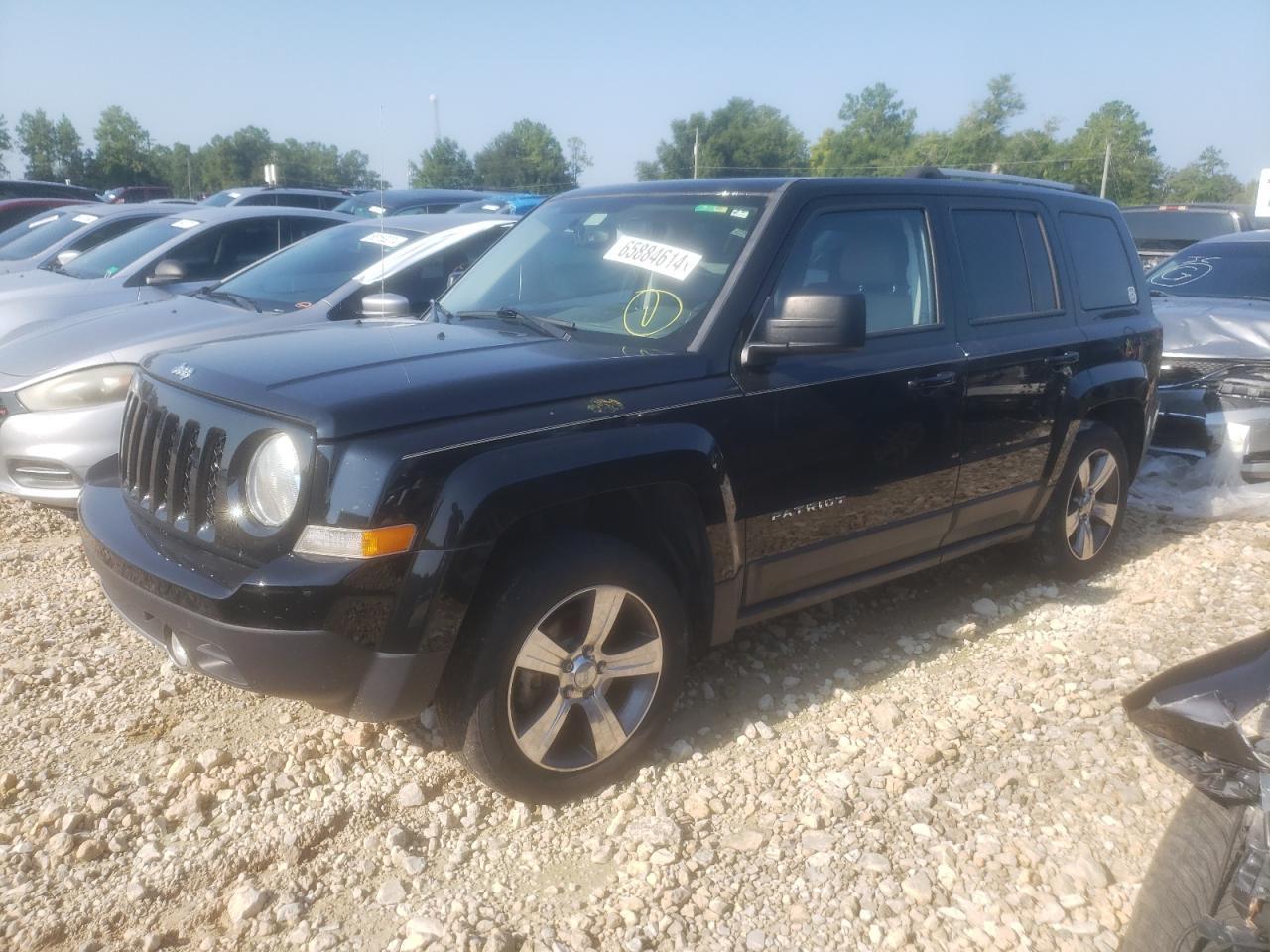 JEEP PATRIOT LA 2017 black 4dr spor gas 1C4NJPFA9HD158532 photo #1