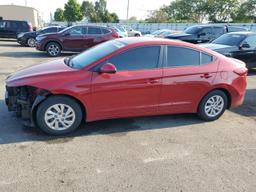 HYUNDAI ELANTRA SE 2018 red  gas KMHD74LF5JU451385 photo #2