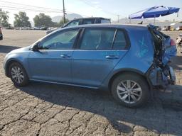 VOLKSWAGEN GOLF 2015 blue  gas 3VW217AU1FM014329 photo #3