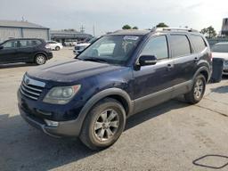 KIA BORREGO LX 2009 blue 4dr spor gas KNDJJ741895033681 photo #2