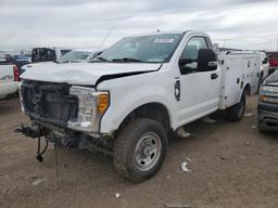 FORD F250 SUPER 2017 white pickup gas 1FDBF2B69HEE21391 photo #2