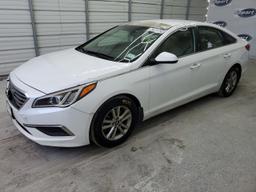 HYUNDAI SONATA SE 2017 white  gas 5NPE24AF6HH586972 photo #2