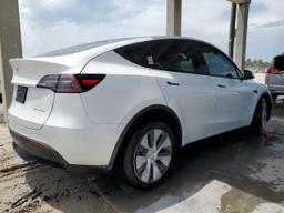 TESLA MODEL Y 2023 white  electric 7SAYGDEE1PF590900 photo #4