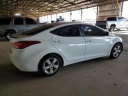 HYUNDAI ELANTRA GL 2013 white sedan 4d gas 5NPDH4AE9DH363143 photo #4