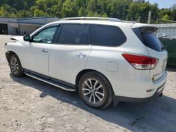 NISSAN PATHFINDER 2014 white  gas 5N1AR2MM5EC615938 photo #3