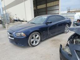 DODGE CHARGER R/ 2013 blue  gas 2C3CDXCT8DH642536 photo #2