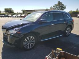 ACURA MDX TECHNO 2016 black  gas 5FRYD4H4XGB051375 photo #2