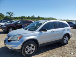 HONDA CR-V EX 2010 silver  gas 3CZRE4H57AG700749 photo #2