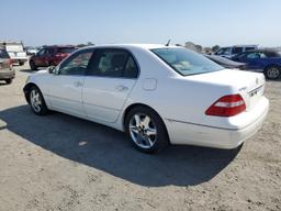 LEXUS LS 430 2004 white  gas JTHBN36F240163387 photo #3