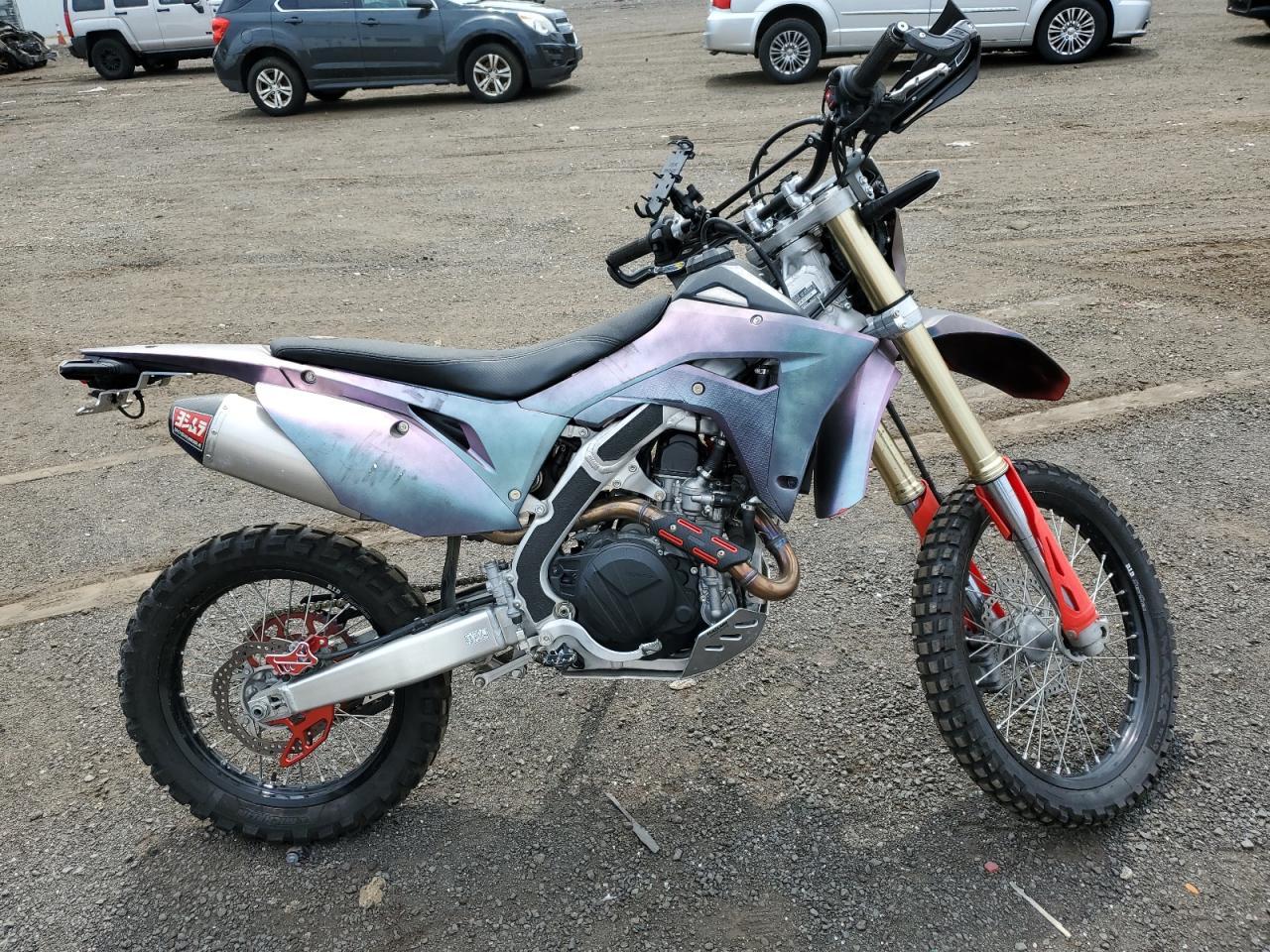 HONDA CRF450 L 2019 purple  gas JH2PD1115KK003135 photo #1