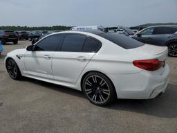 BMW M5 2019 white  gas WBSJF0C50KB284997 photo #3