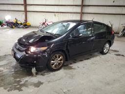 HONDA INSIGHT EX 2010 black  hybrid engine JHMZE2H72AS031650 photo #2