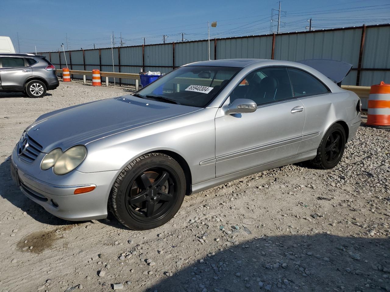 MERCEDES-BENZ CLK 320C 2005 silver coupe gas WDBTJ65J95F147662 photo #1