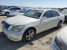 LEXUS LS 430 2005 white sedan 4d gas JTHBN36FX55017856 photo #2