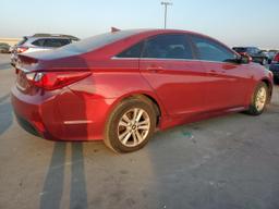 HYUNDAI SONATA GLS 2014 red sedan 4d gas 5NPEB4ACXEH903251 photo #4