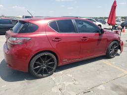 LEXUS CT 200 2013 red hatchbac hybrid engine JTHKD5BH6D2124571 photo #4