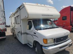 WINNEBAGO MOTORHOME 2004 white  gas 1FDXE45SX4HA12564 photo #2