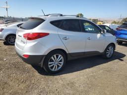 HYUNDAI TUCSON GLS 2012 silver  gas KM8JU3AC2CU357272 photo #4