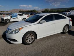 HYUNDAI SONATA GLS 2014 white  gas 5NPEB4AC3EH935345 photo #2