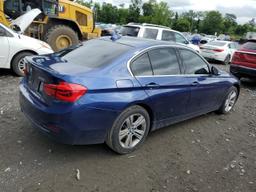 BMW 330 XI 2018 blue  gas WBA8D9G57JNU67527 photo #4