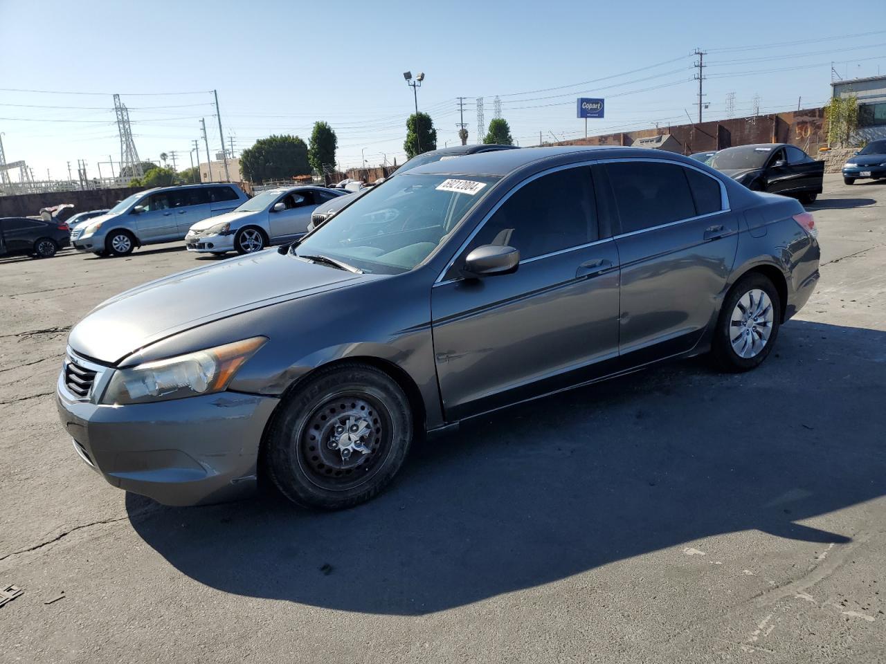 HONDA ACCORD LX 2009 gray  gas 1HGCP26369A112459 photo #1