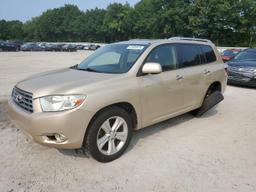 TOYOTA HIGHLANDER 2008 cream  gas JTEES42A682028653 photo #2