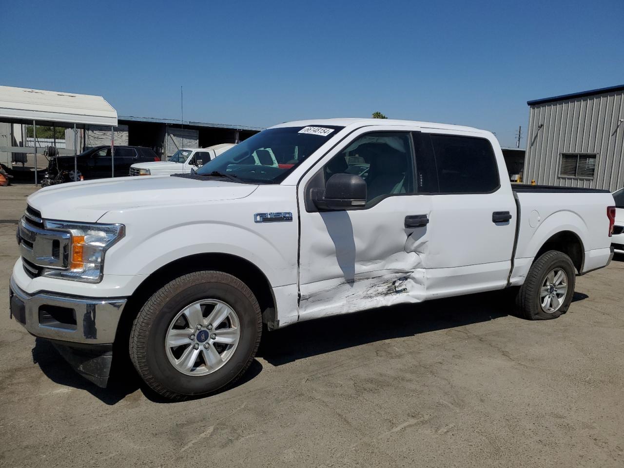 FORD F150 SUPER 2018 white  gas 1FTEW1CP1JKE96581 photo #1