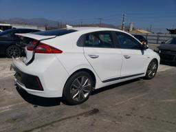 HYUNDAI IONIQ LIMI 2018 white  hybrid engine KMHC85LC4JU064136 photo #4