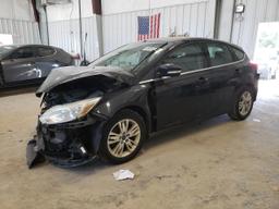 FORD FOCUS SEL 2012 black  gas 1FAHP3M23CL392797 photo #2