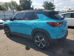 CHEVROLET TRAILBLAZE 2021 teal  gas KL79MUSL5MB115887 photo #3