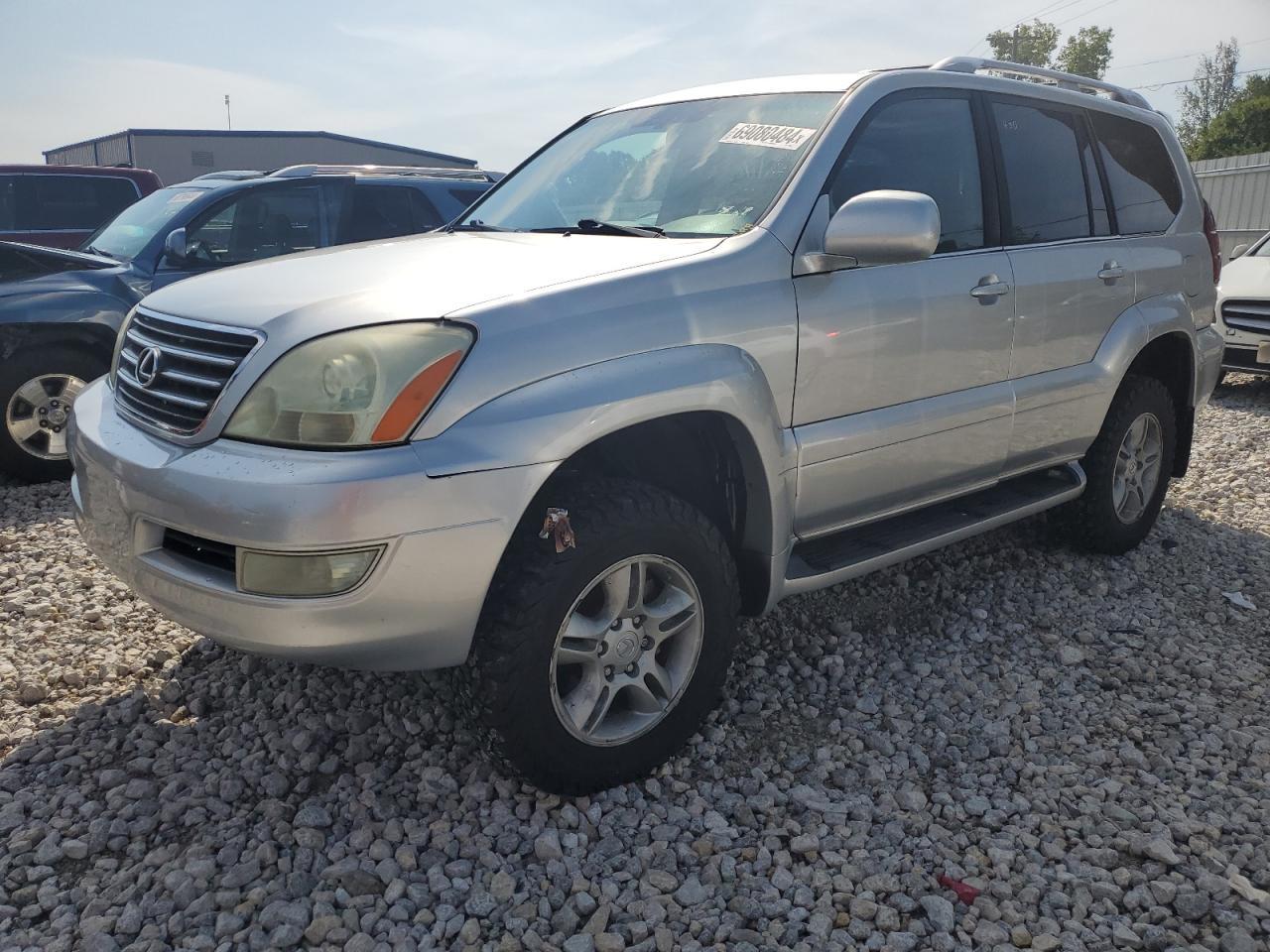 LEXUS GX 470 2007 silver 4dr spor gas JTJBT20XX70143523 photo #1