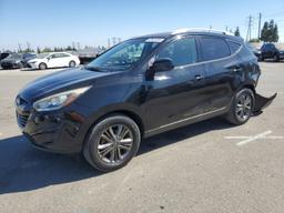 HYUNDAI TUCSON GLS 2015 black  gas KM8JT3AF6FU089893 photo #2