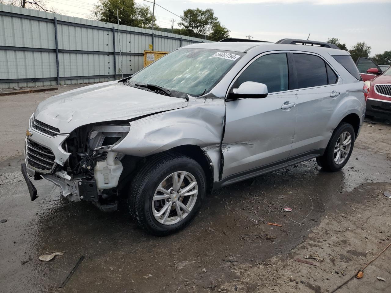 CHEVROLET EQUINOX LT 2016 silver  gas 2GNALCEK2G1181566 photo #1