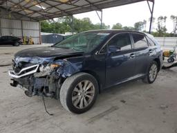 TOYOTA VENZA LE 2015 blue  gas 4T3ZA3BB0FU096043 photo #2