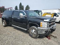 CHEVROLET SILVERADO 2013 black  diesel 1GC4K1C89DF176938 photo #2