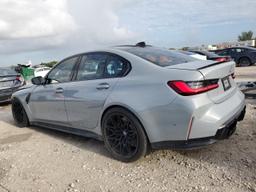 BMW M3 COMPETI 2021 gray  gas WBS33AY06MFL20384 photo #3