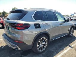 BMW X5 XDRIVE4 2024 silver  gas 5UX23EU08R9U22855 photo #4