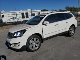 CHEVROLET TRAVERSE L 2014 white  gas 1GNKRJKDXEJ320021 photo #2