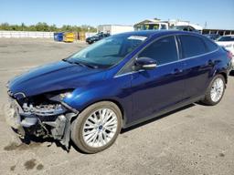 FORD FOCUS TITA 2016 blue  gas 1FADP3J20GL301753 photo #2