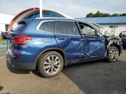 BMW X3 XDRIVE3 2019 blue  gas 5UXTR9C55KLR04537 photo #4