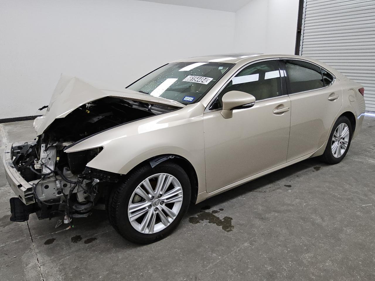 LEXUS ES 350 2014 cream  gas JTHBK1GG0E2089073 photo #1