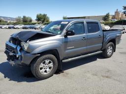 TOYOTA TACOMA DOU 2015 charcoal  gas 3TMLU4EN7FM187076 photo #2