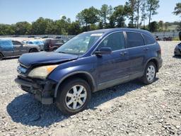 HONDA CR-V EXL 2007 blue  gas JHLRE48797C093212 photo #2