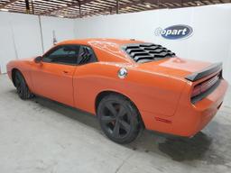 DODGE CHALLENGER 2009 orange coupe gas 2B3LJ74W49H619468 photo #3