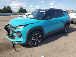 CHEVROLET TRAILBLAZE 2021 teal  gas KL79MUSL5MB115887 photo #2