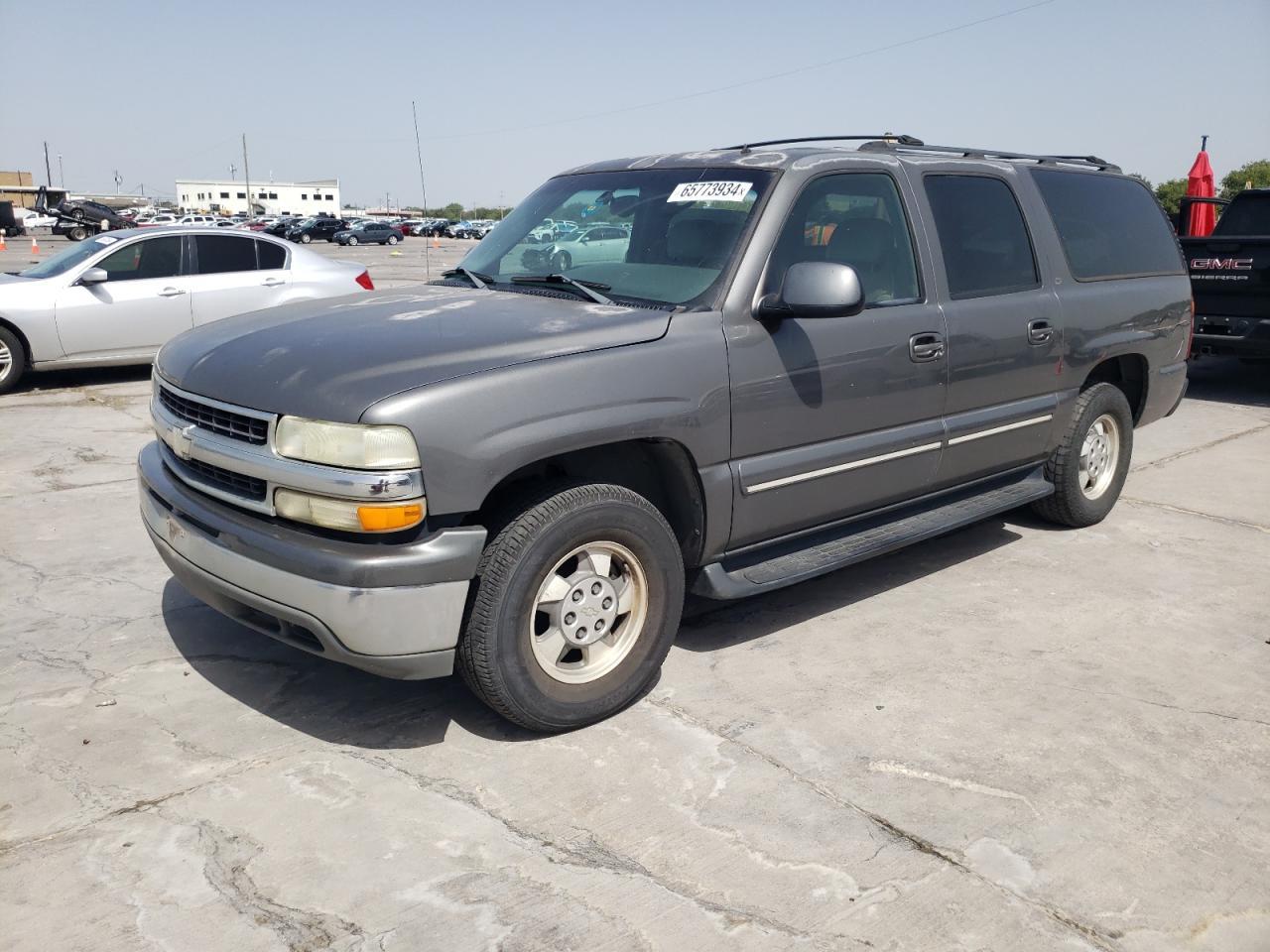 CHEVROLET SUBURBAN C 2002 gray 4dr spor flexible fuel 1GNEC16Z12J244107 photo #1