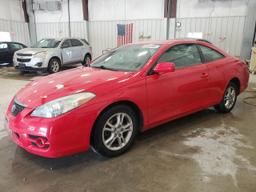 TOYOTA CAMRY SOLA 2007 red  gas 4T1CE30P77U757831 photo #2