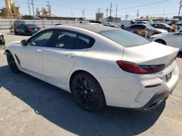 BMW M850XI 2024 white  gas WBAGV8C06RCR48535 photo #3