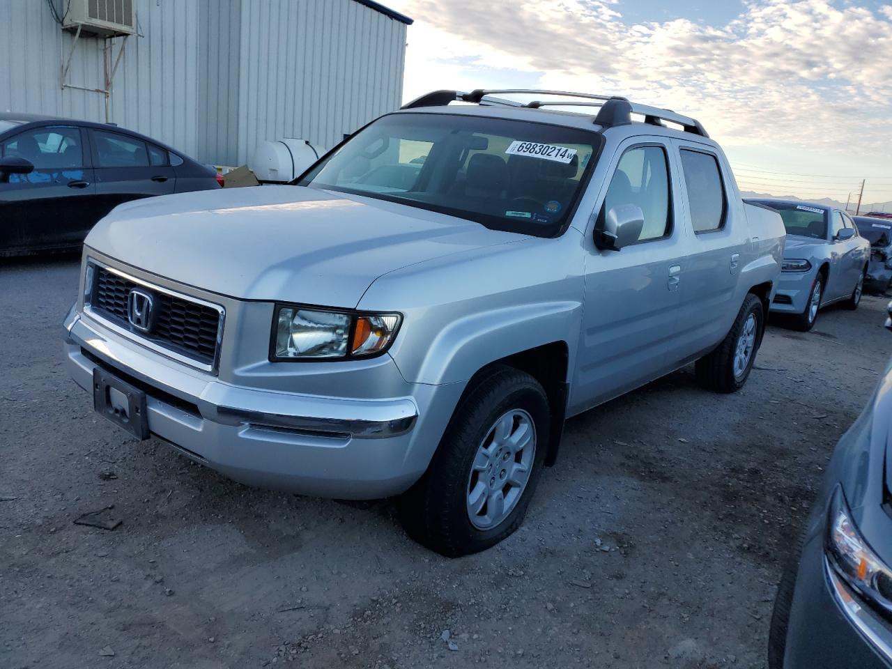 HONDA RIDGELINE 2006 silver  gas 2HJYK16556H516893 photo #1