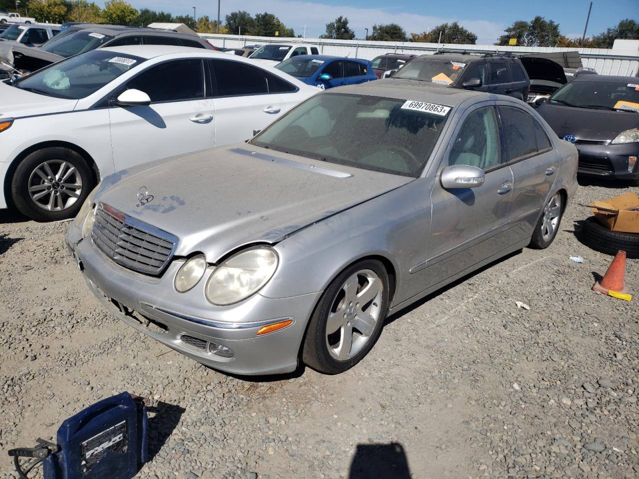 MERCEDES-BENZ E 500 2005 silver sedan 4d gas WDBUF70J75A714581 photo #1